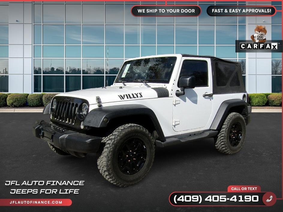 used 2015 Jeep Wrangler car, priced at $12,895