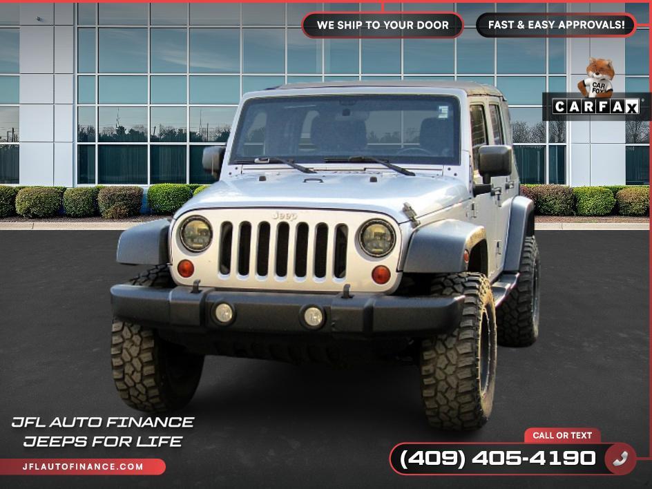 used 2012 Jeep Wrangler Unlimited car, priced at $11,995