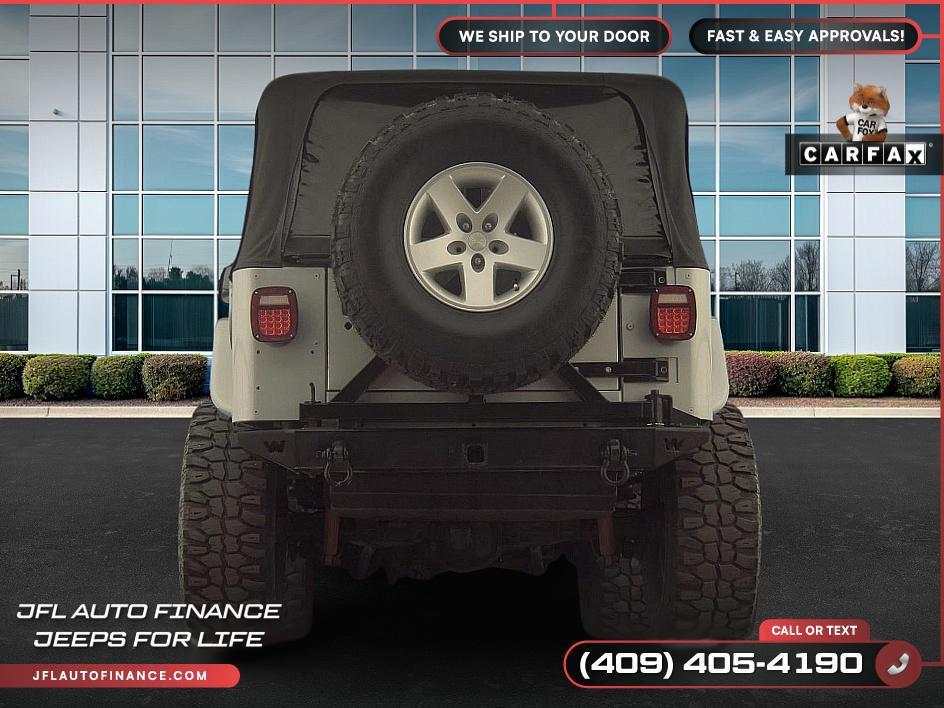 used 2004 Jeep Wrangler car, priced at $24,895