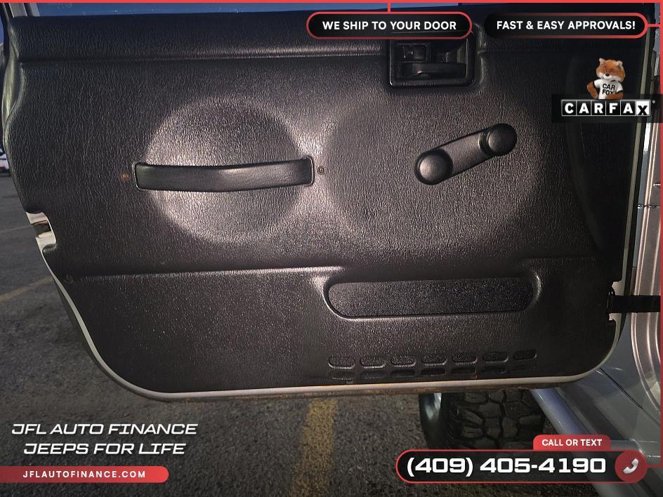 used 2004 Jeep Wrangler car, priced at $24,895