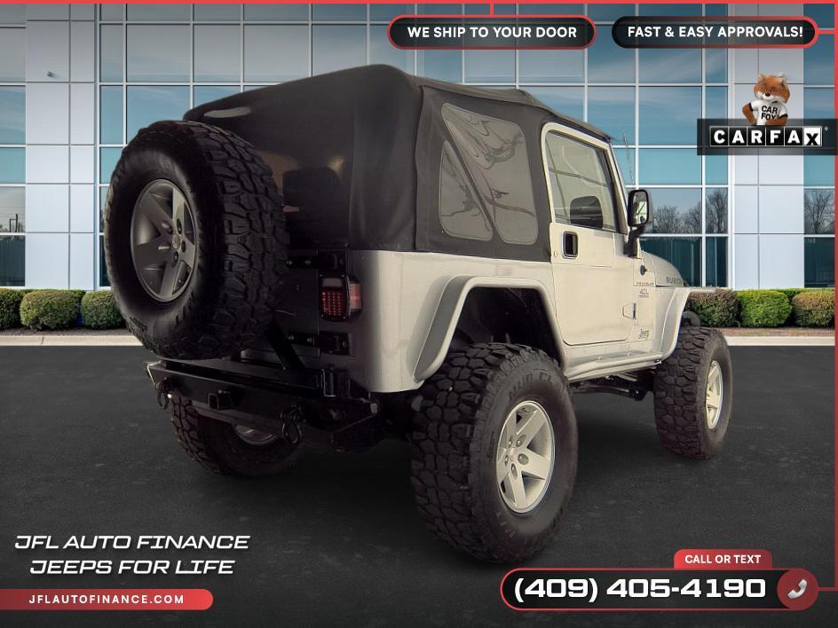 used 2004 Jeep Wrangler car, priced at $24,895