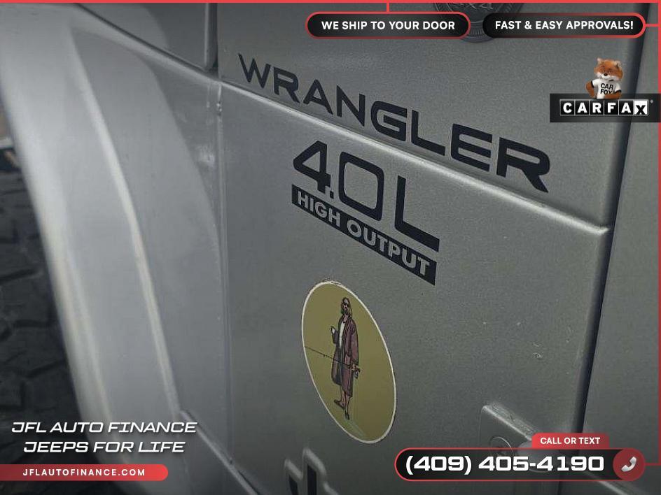 used 2004 Jeep Wrangler car, priced at $24,895