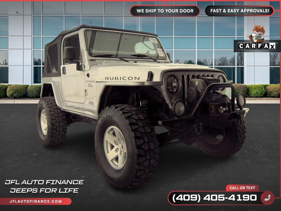 used 2004 Jeep Wrangler car, priced at $24,895
