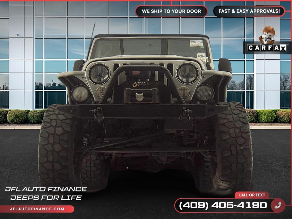 used 2004 Jeep Wrangler car, priced at $24,895