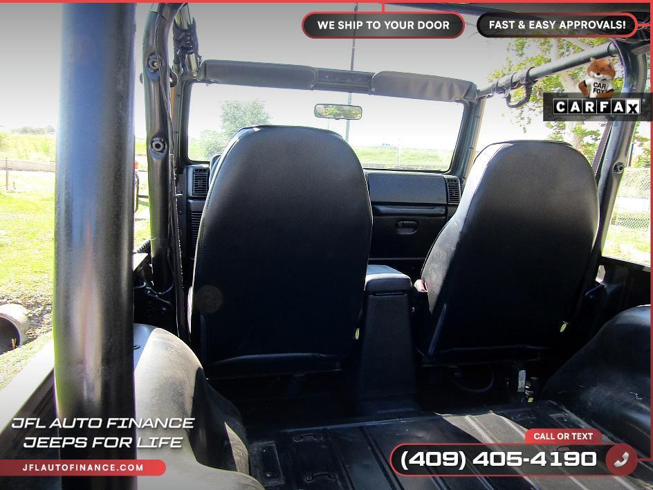 used 1999 Jeep Wrangler car, priced at $5,795