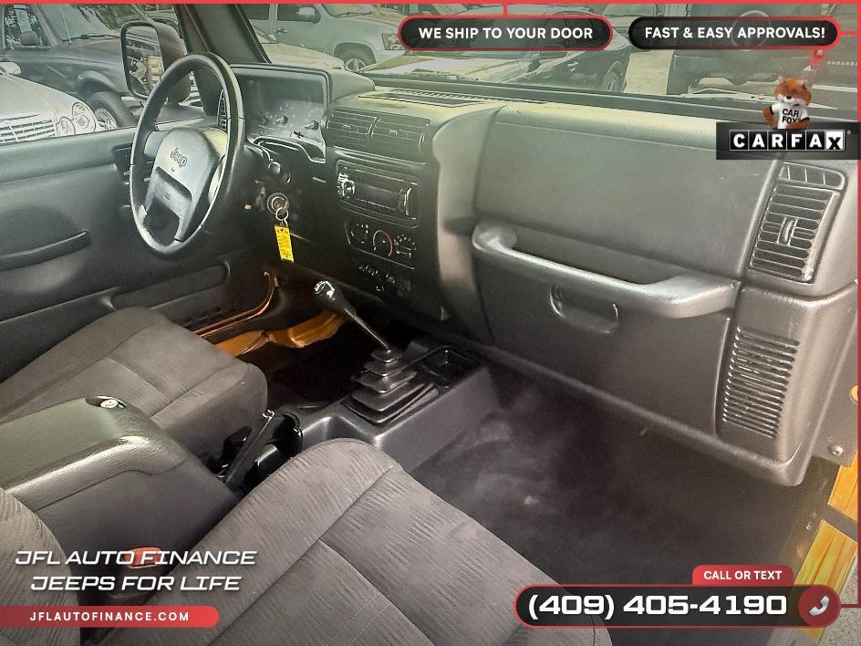 used 2003 Jeep Wrangler car, priced at $14,795