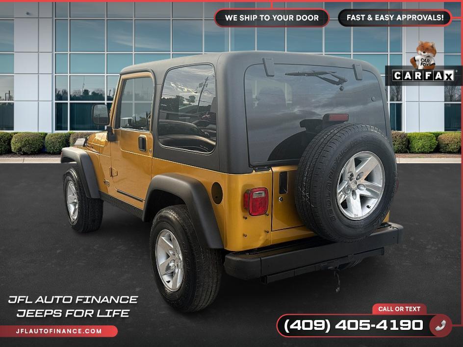 used 2003 Jeep Wrangler car, priced at $14,795
