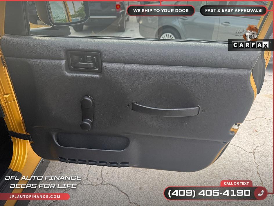 used 2003 Jeep Wrangler car, priced at $14,795