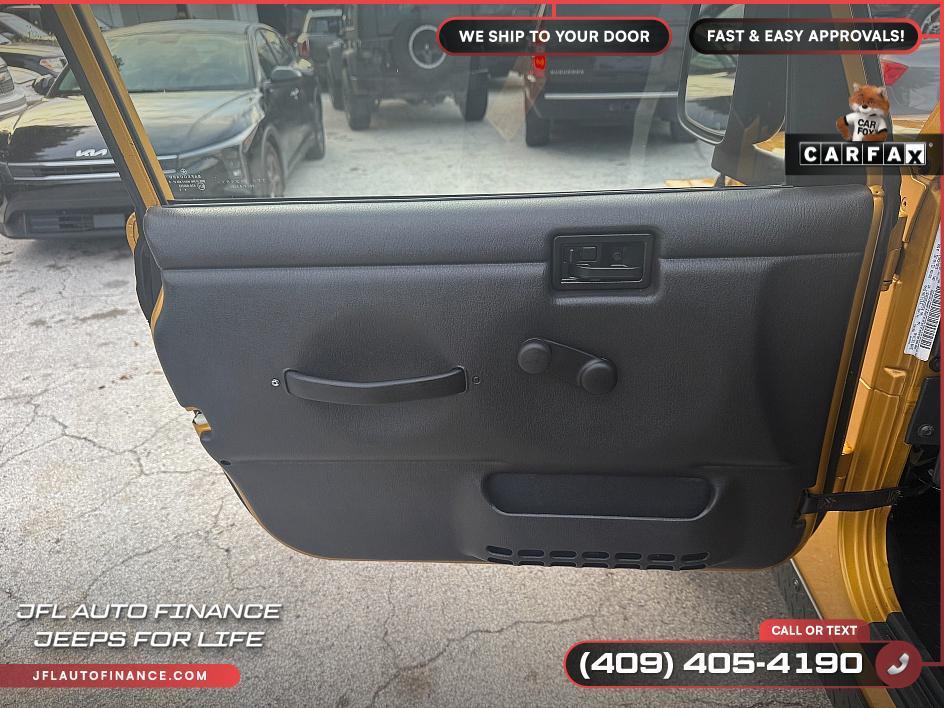 used 2003 Jeep Wrangler car, priced at $14,795