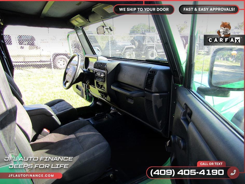 used 2004 Jeep Wrangler car, priced at $11,895