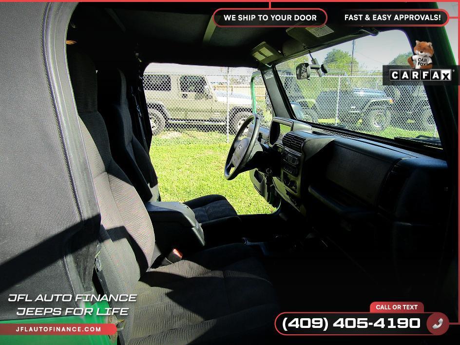 used 2004 Jeep Wrangler car, priced at $11,895