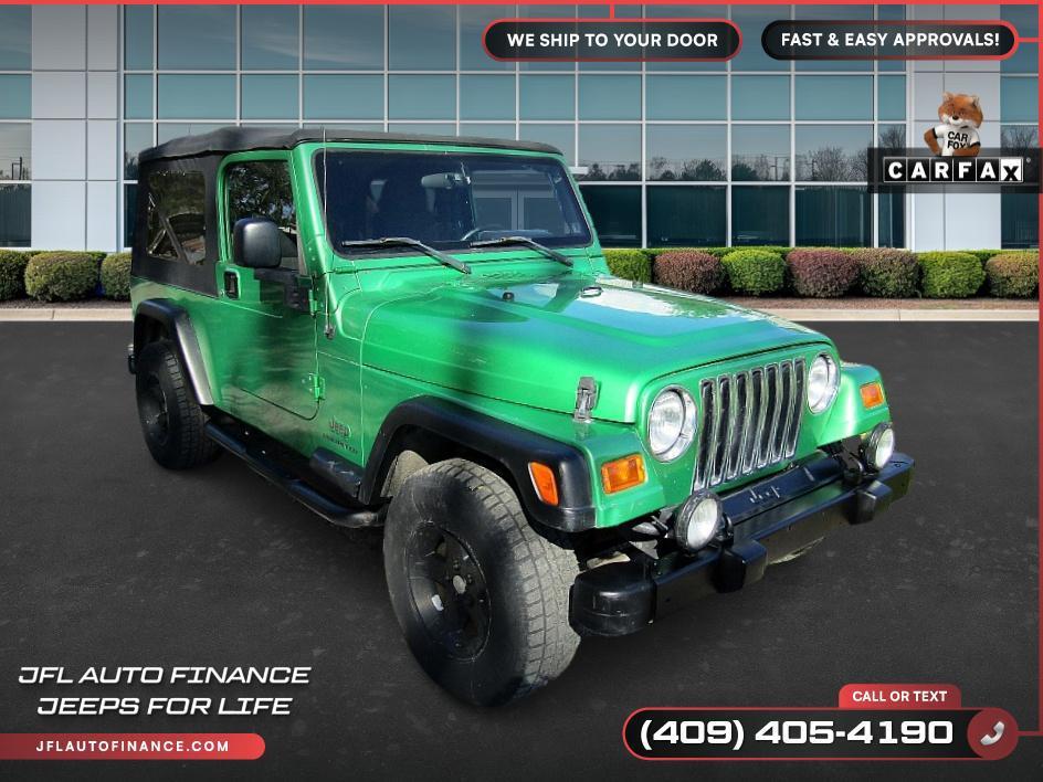 used 2004 Jeep Wrangler car, priced at $11,895