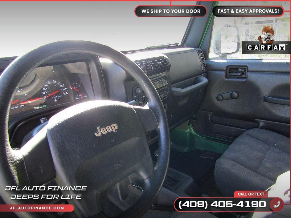 used 2004 Jeep Wrangler car, priced at $11,895