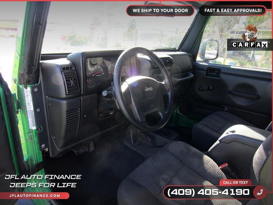 used 2004 Jeep Wrangler car, priced at $11,895