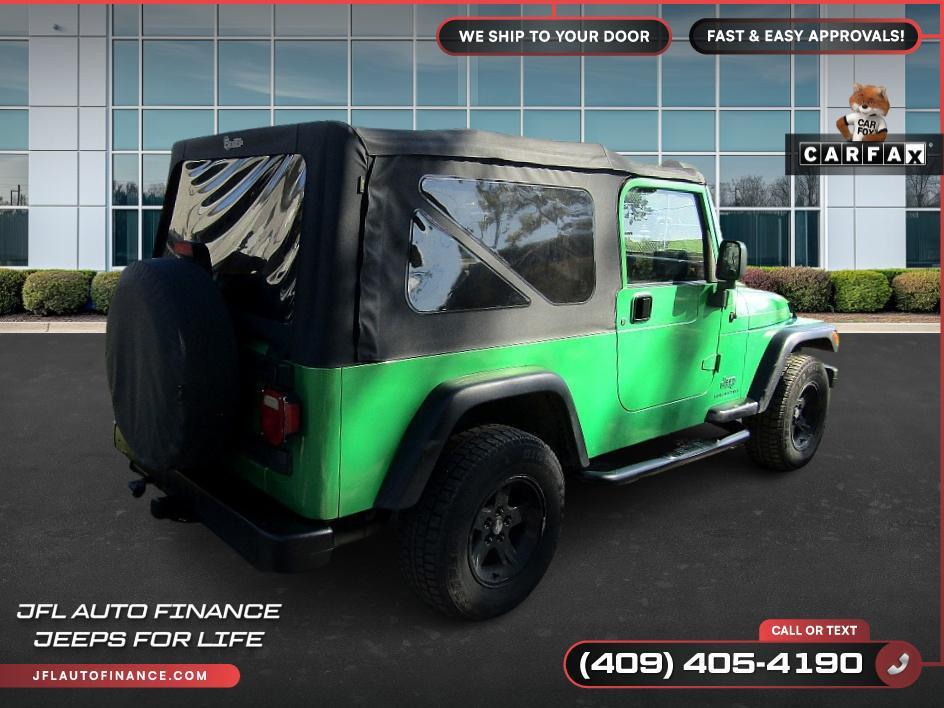 used 2004 Jeep Wrangler car, priced at $11,895