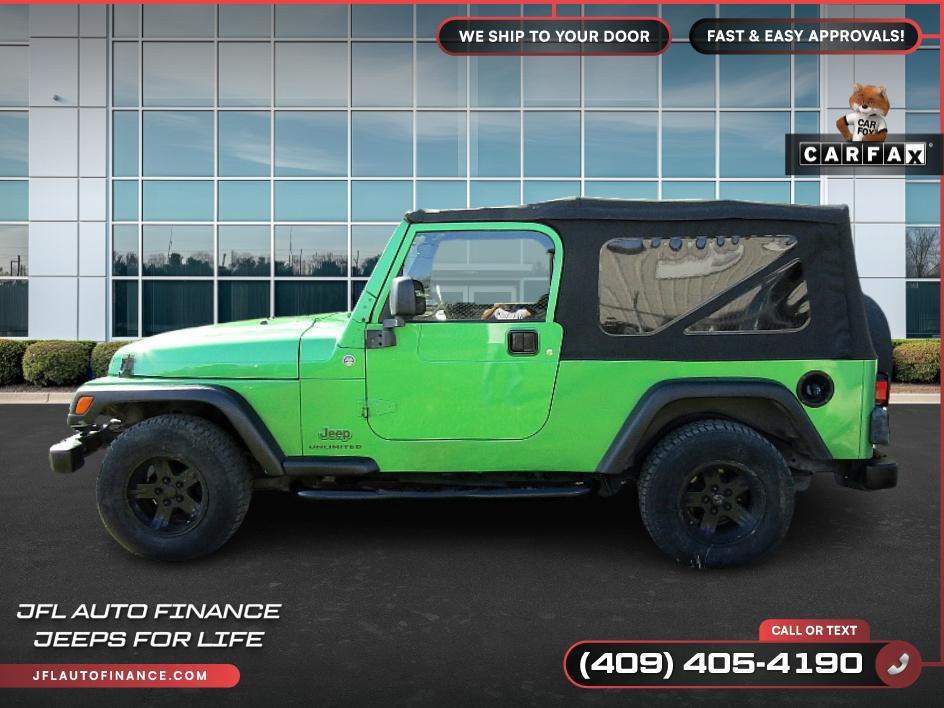 used 2004 Jeep Wrangler car, priced at $11,895