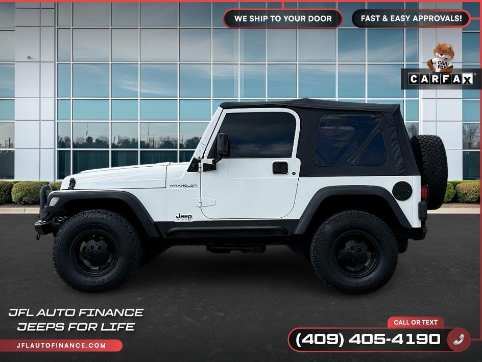 used 2002 Jeep Wrangler car, priced at $10,995