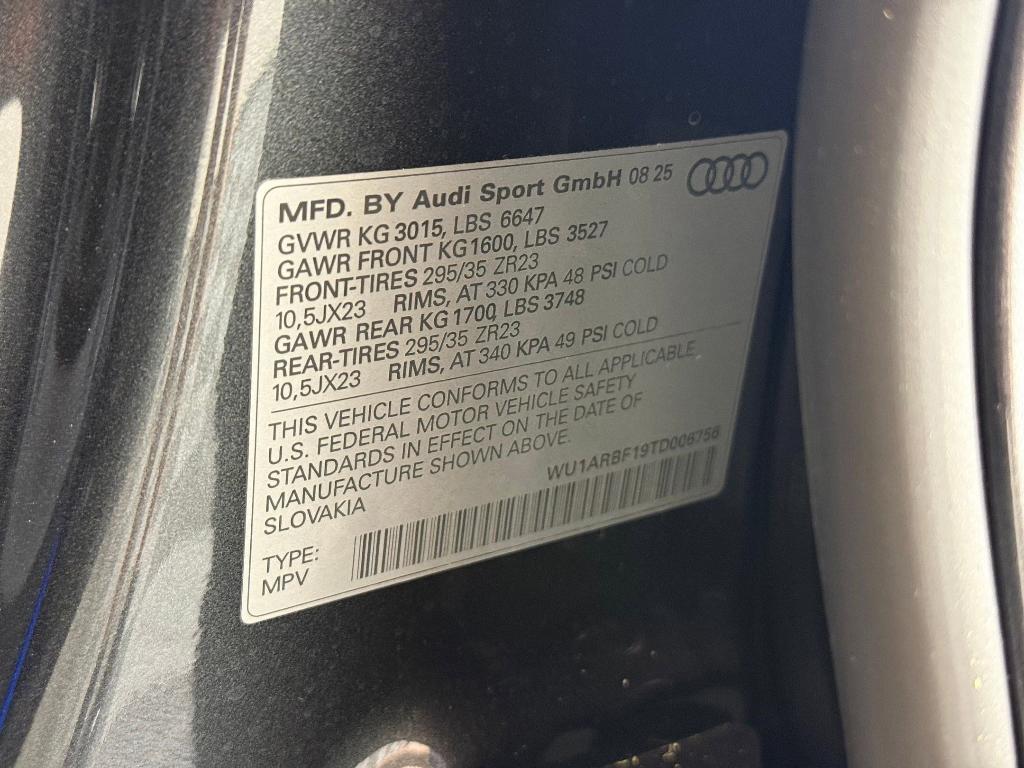 new 2026 Audi RS Q8 car, priced at $153,840