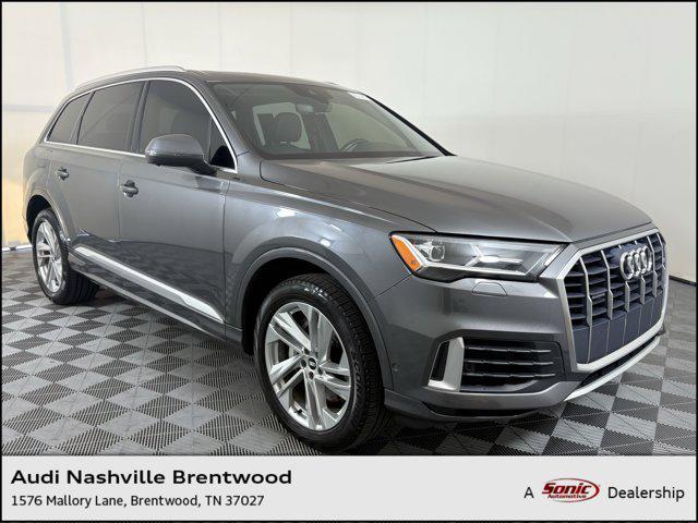 used 2021 Audi Q7 car, priced at $37,999