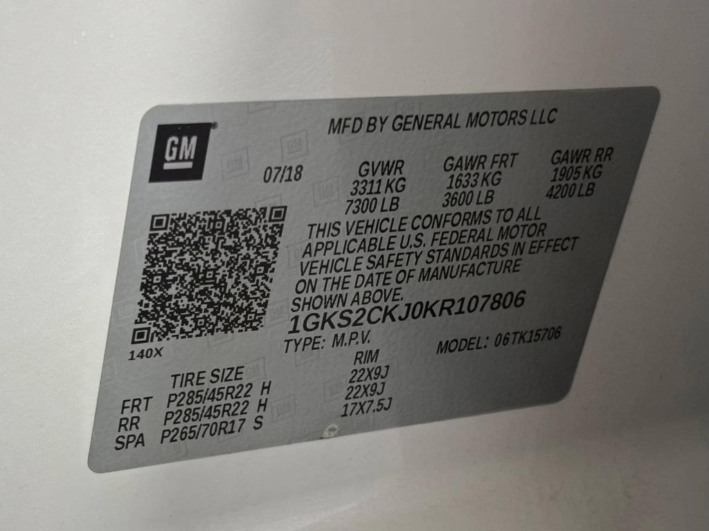 used 2019 GMC Yukon car, priced at $32,999