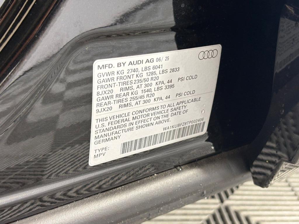 new 2026 Audi Q4 e-tron car, priced at $55,571