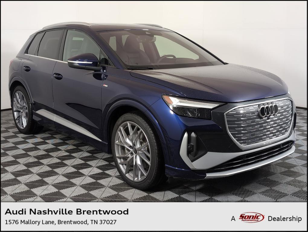 new 2025 Audi Q4 e-tron car, priced at $57,891