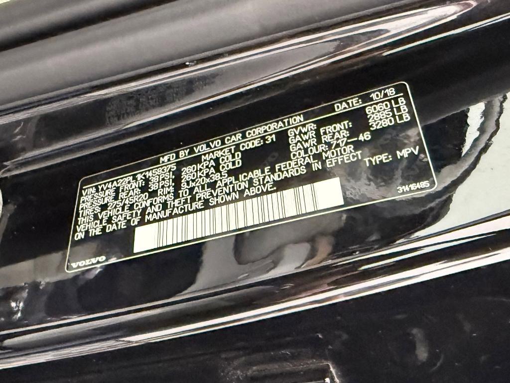 used 2019 Volvo XC90 car, priced at $25,399