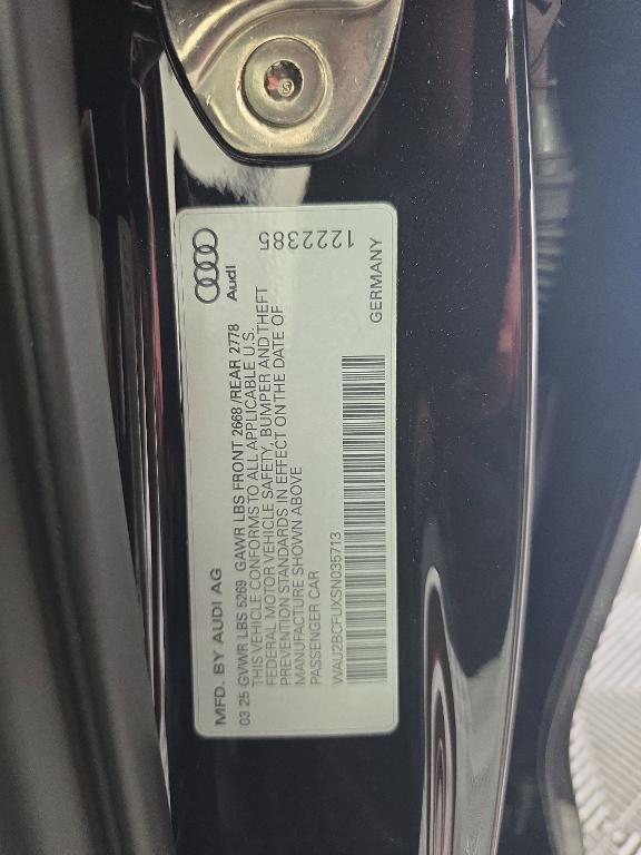 new 2025 Audi A5 car, priced at $51,812