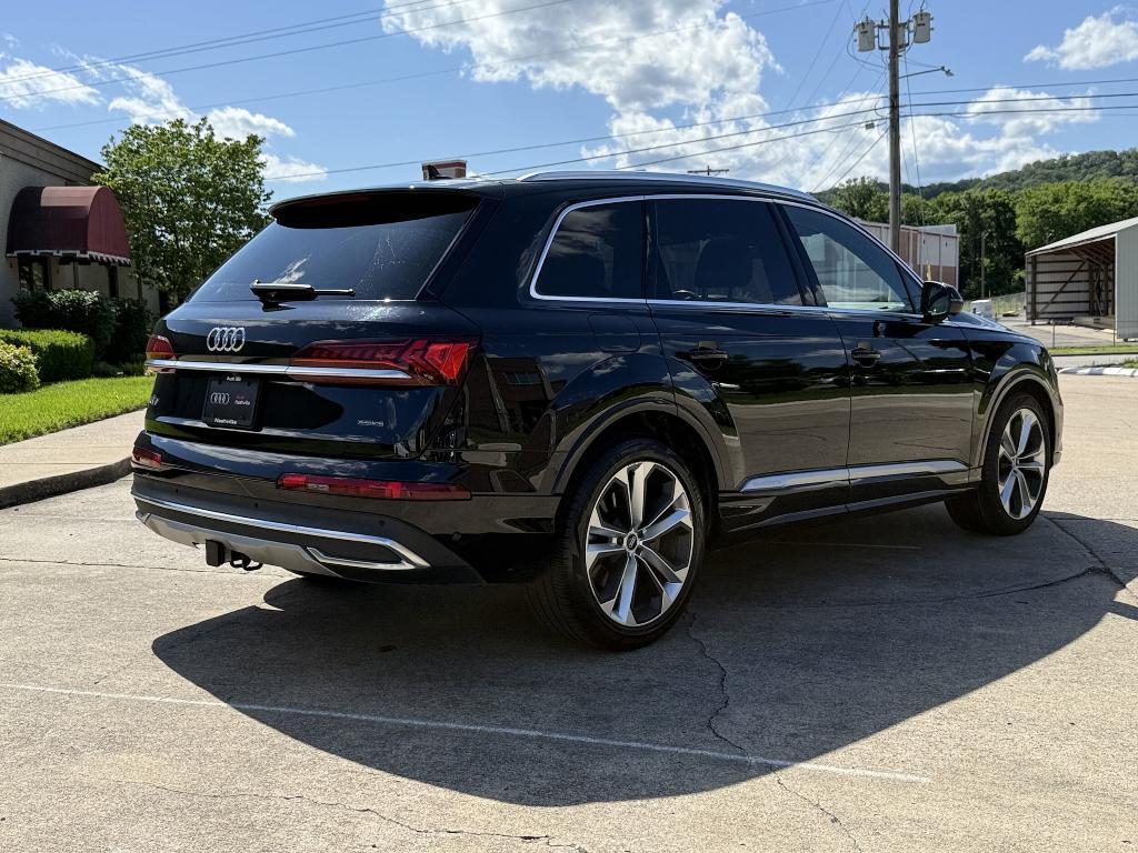 used 2021 Audi Q7 car, priced at $34,999
