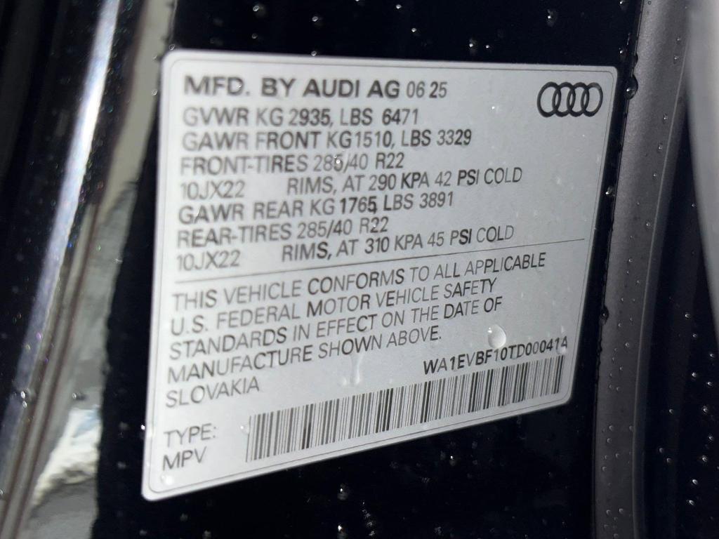 new 2026 Audi Q8 car, priced at $83,711