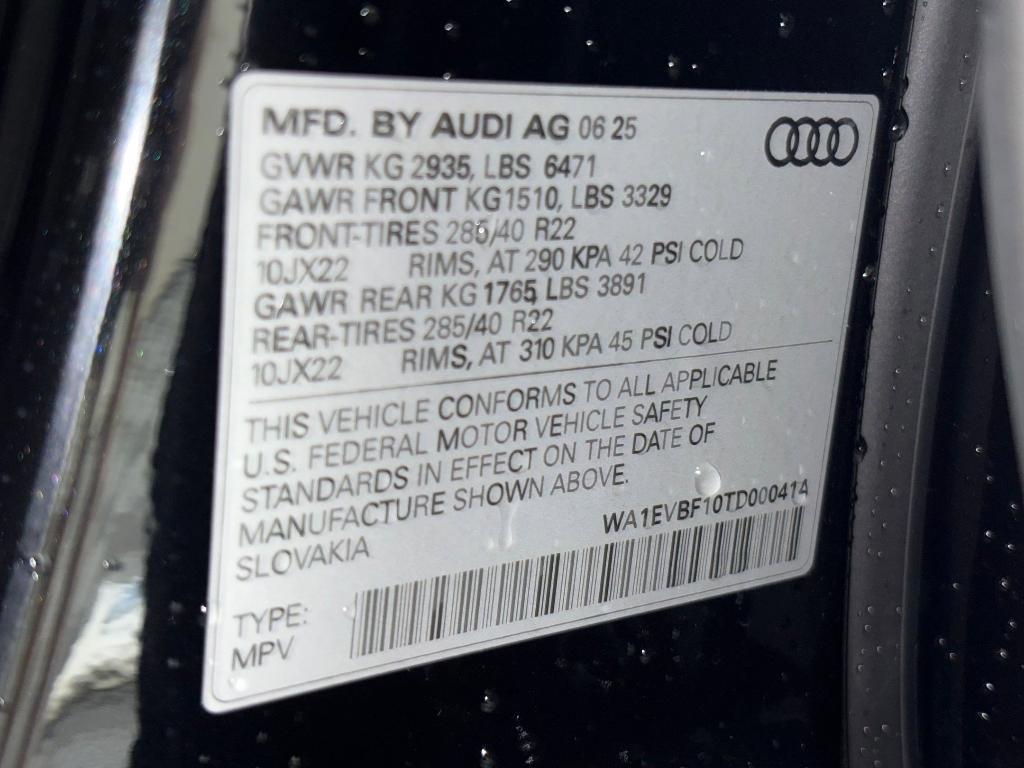 new 2026 Audi Q8 car, priced at $86,300