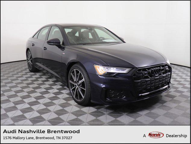 new 2025 Audi A6 car, priced at $73,541