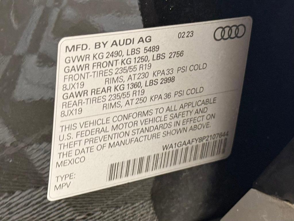 used 2023 Audi Q5 car, priced at $33,999