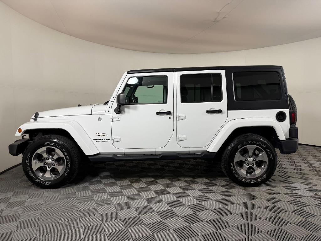 used 2017 Jeep Wrangler Unlimited car, priced at $17,999