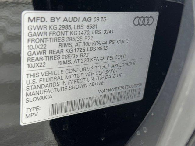 new 2026 Audi Q7 car, priced at $86,131