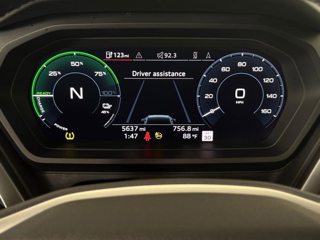 used 2024 Audi Q4 e-tron car, priced at $34,997