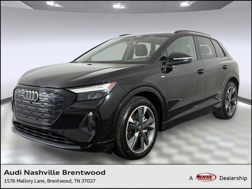 used 2024 Audi Q4 e-tron car, priced at $34,997