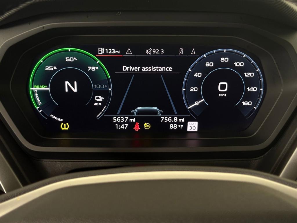 used 2024 Audi Q4 e-tron car, priced at $36,999