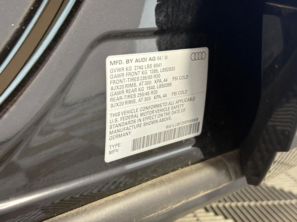 used 2024 Audi Q4 e-tron car, priced at $34,997