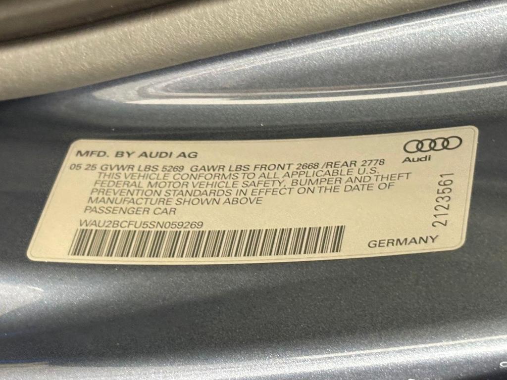 new 2025 Audi A5 car, priced at $51,811