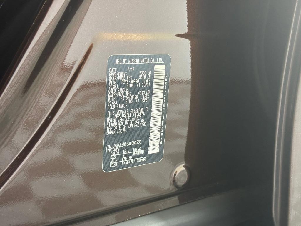 used 2018 Nissan Armada car, priced at $21,499