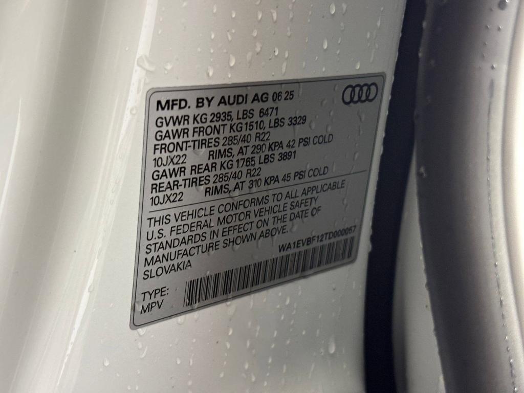 new 2026 Audi Q8 car, priced at $86,300