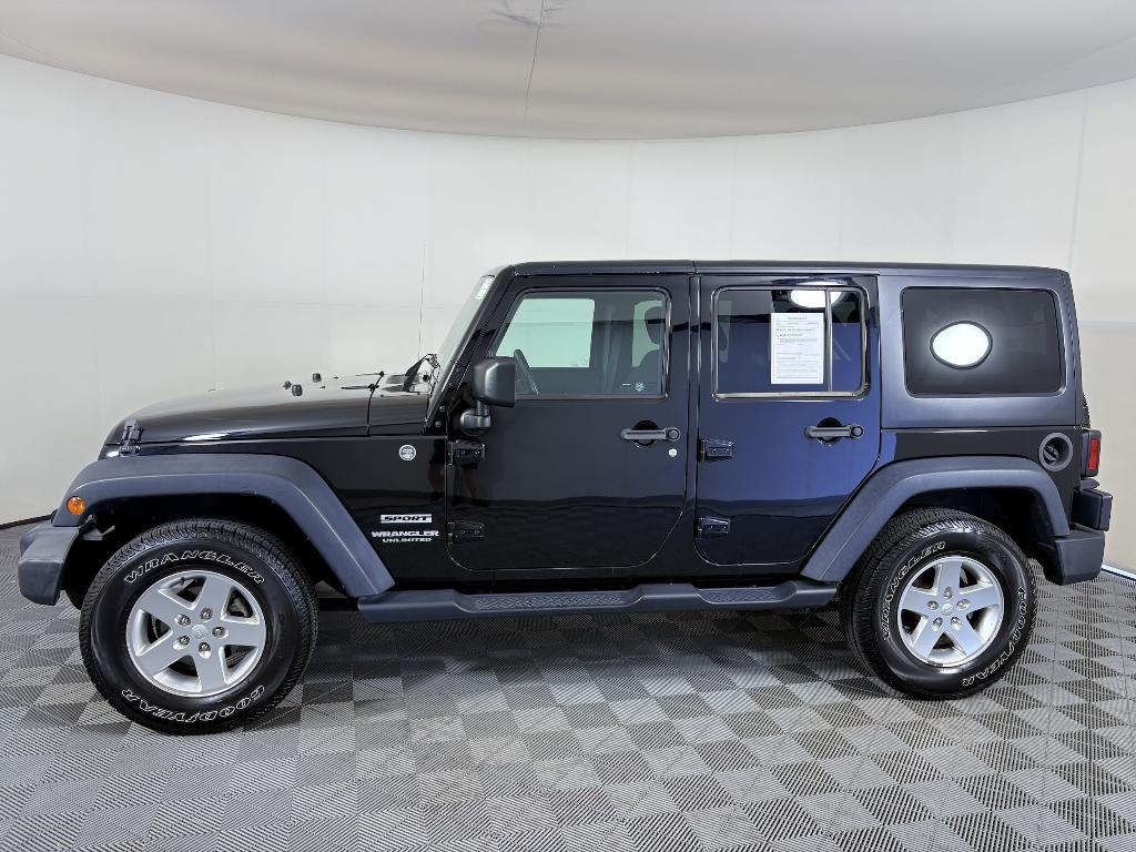 used 2015 Jeep Wrangler Unlimited car, priced at $18,999