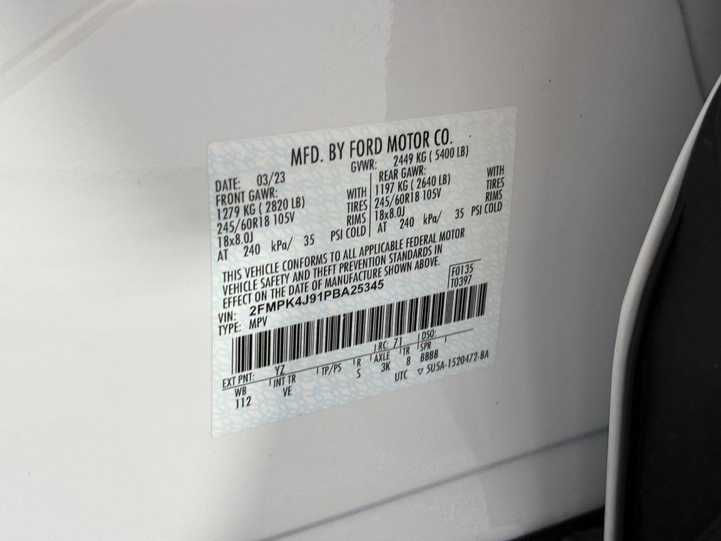 used 2023 Ford Edge car, priced at $20,896