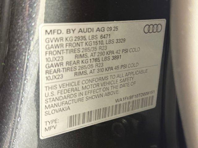 new 2026 Audi Q8 car, priced at $97,141