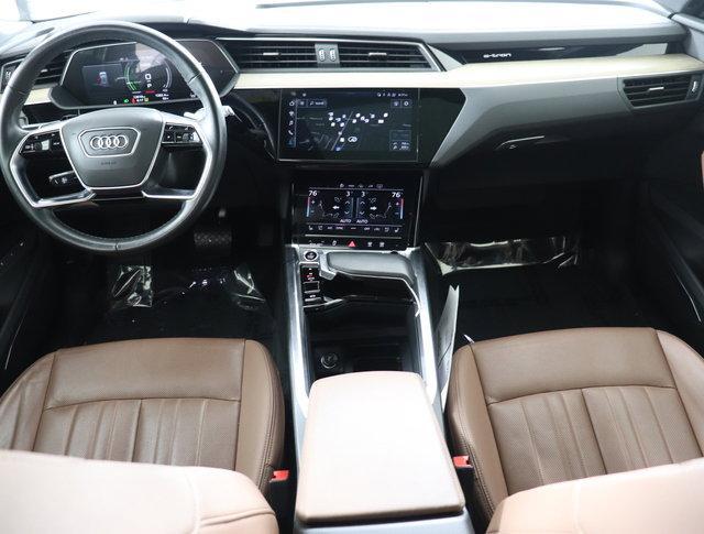 used 2024 Audi Q8 e-tron car, priced at $49,599