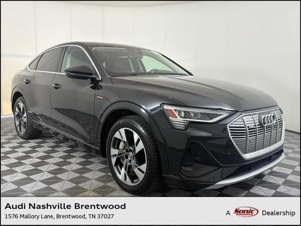 used 2021 Audi e-tron Sportback car, priced at $24,999