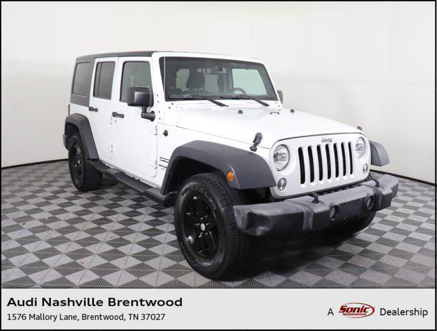 used 2016 Jeep Wrangler Unlimited car, priced at $18,999