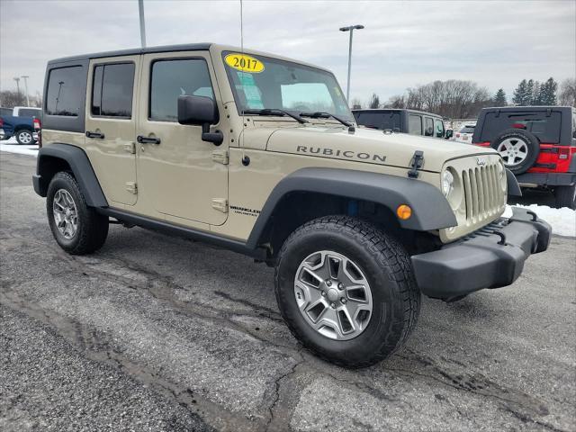 used 2017 Jeep Wrangler Unlimited car, priced at $27,755