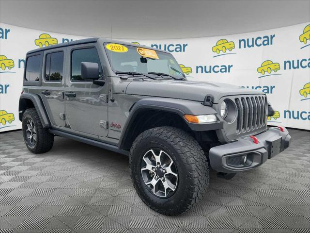 used 2021 Jeep Wrangler Unlimited car, priced at $35,380